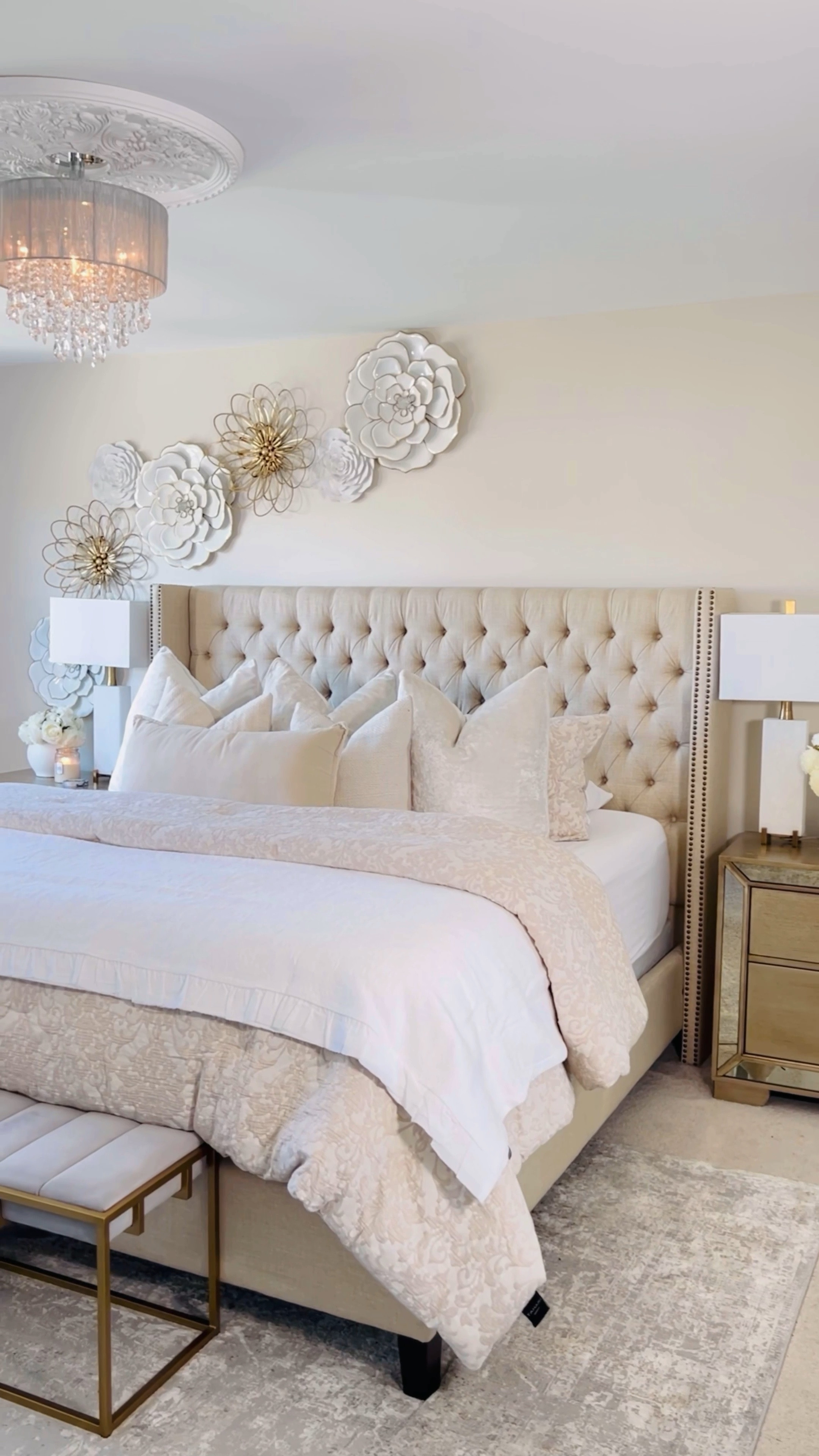 Here’s my neutral bedroom refresh for the season. Linking my neutral throw pillows , plush duvet inserts (I’ve used 2 inserts here) for a plush look and my favorite sleeping pillows of all time from Amazon!! 

Bedroom refresh 
Bedroom furniture 
nightstand styling 
Throw blanket 
Alabaster lamps 
Marble lamps 
Faux flowers 
Tufted bed 
Bedroom decor 
Olive tree 
Bed sheets 
Mattress 

#LTKhome #LTKVideo #LTKSeasonal