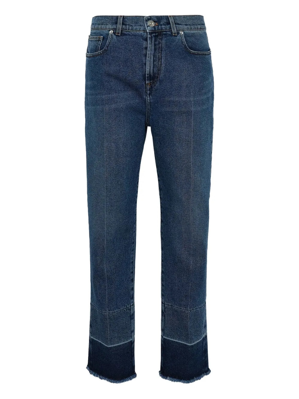 Nº21 frayed-hem jeans - Blue | Farfetch Global