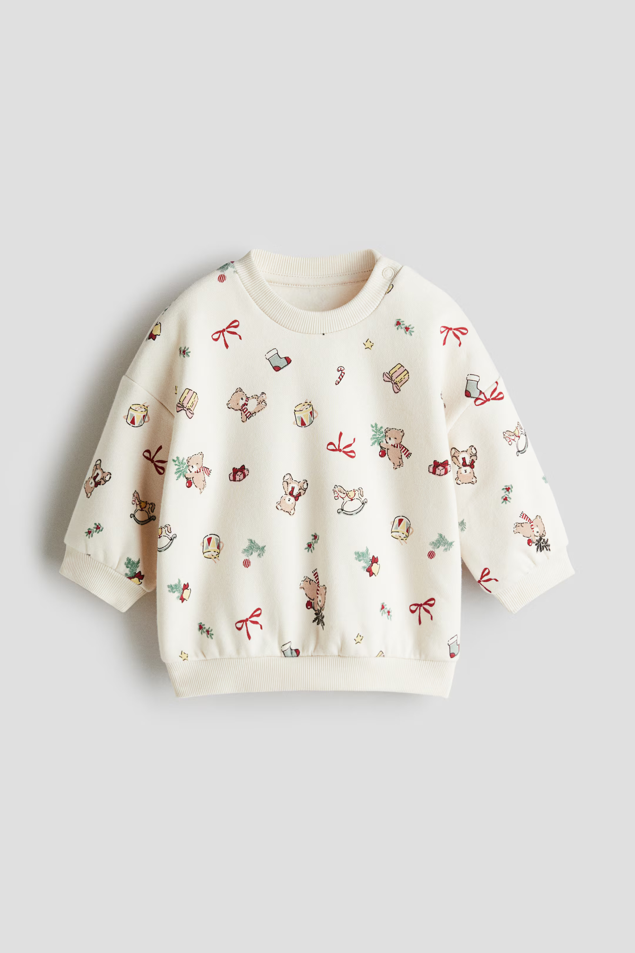 Printed Brushed-Inside Sweatshirt | H&M (US + CA)