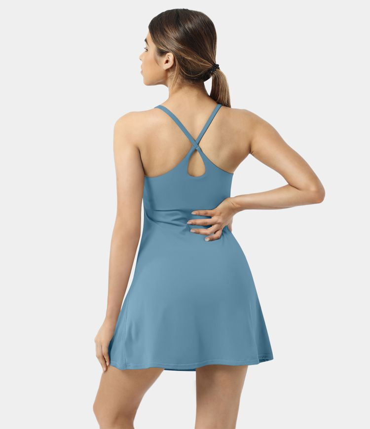 Softlyzero™ Plush Backless Active Dress-Easy Peezy Edition-UPF50+ | HALARA