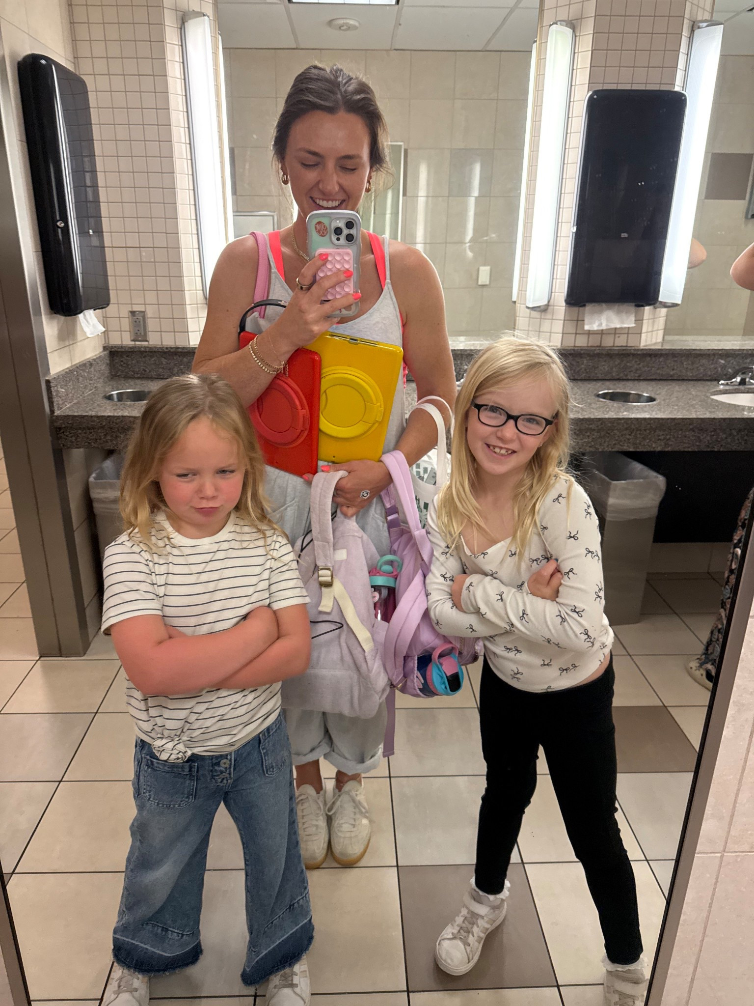 Romper grey medium 
Tank neon orange m/l


#LTKFindsUnder50 #LTKSummerEdit #LTKFindsUnder100