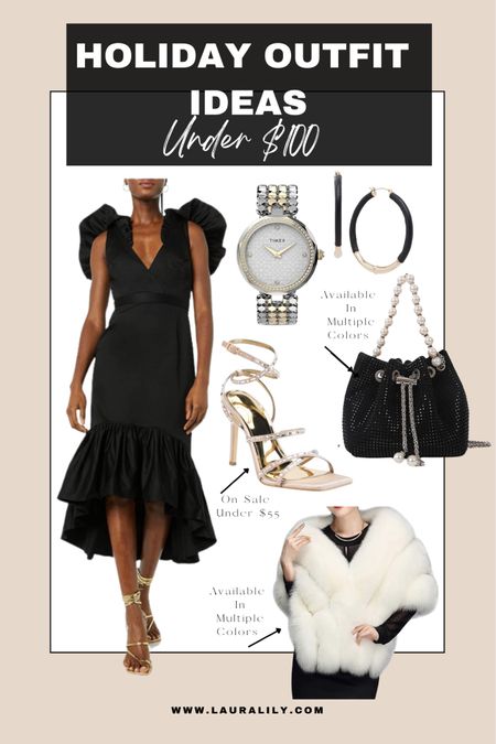 Holiday outfit ideas all under $100! shop more of my holiday looks on LauraLily.com ✨

 #holidaydress #saks #selfportrait #lacedress #gown #weddingguest #wedding #weartowork #fallfashion #holidaystyle #holidayoutfitideas #nordstrom #amazonfashion #weddingguest

#LTKSeasonal #LTKHoliday #LTKunder100