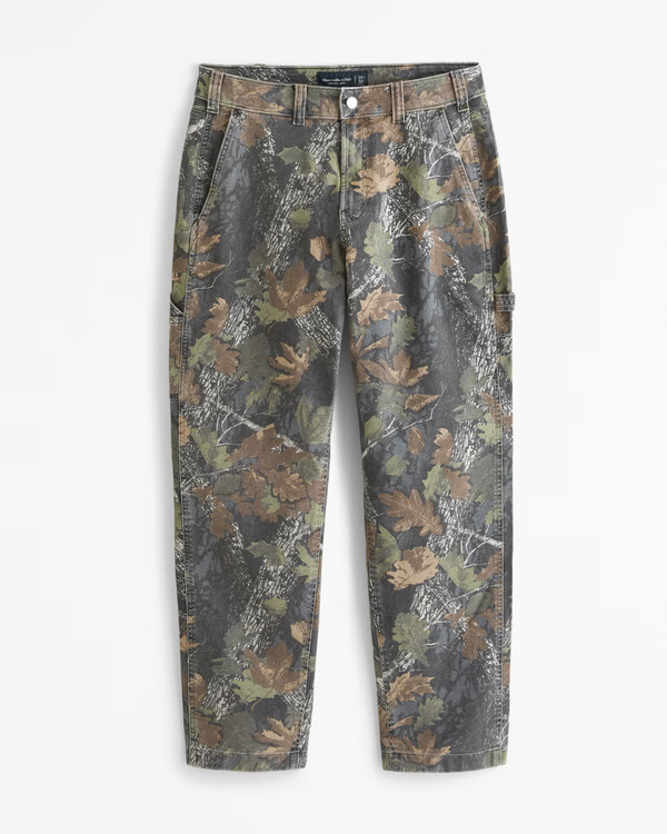 Athletic Loose Workwear Pant | Abercrombie & Fitch (US)