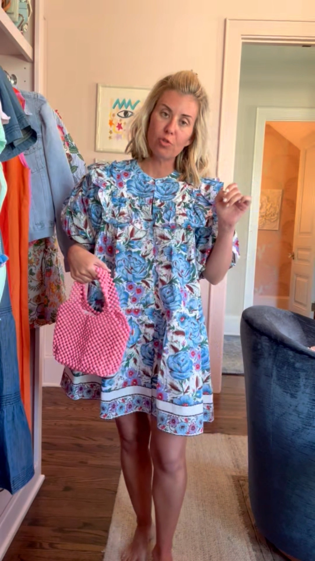 Hello fabulousness!! Cleobella just never disappoints yall. Love bringing out the pinks & blues in this one. I’m in a small dress for length. 
*Use code mixandmatch15 at Cleobella

#LTKOver40 #LTKSeasonal #LTKdayinmylife