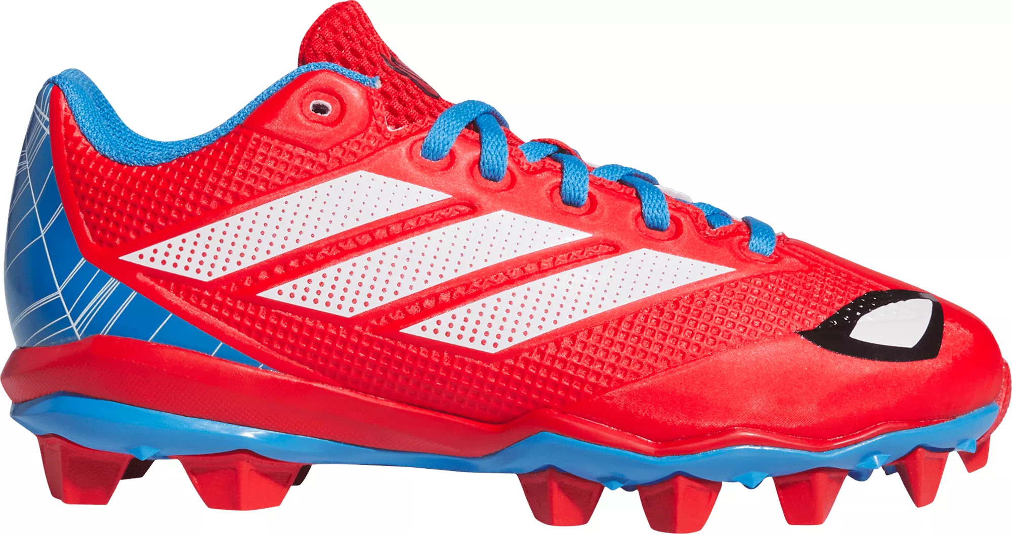adidas Kids' Marvel adizero Impact 2.0 MD Spider-Man Baseball Cleats, Size 6, Red/Blue | DICK'S Sporting Goods