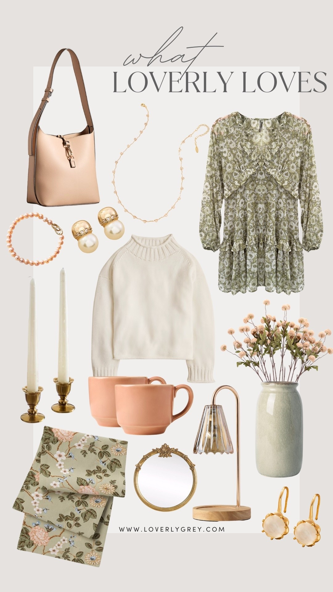 These finds in sage green, peach & ivory are the perfect blend of calming neutrals & subtle pops of color - chic, timeless & easy to style for any season! 

Loverly Grey, what Loverly loves, color palette inspo, Amazon finds, sage green style, peach and ivory, neutral chic, wardrobe favorites, everyday style, OOTD inspo, effortless style, LTK style, modern classic 

#LTKHome #LTKStyleTip #LTKSeasonal