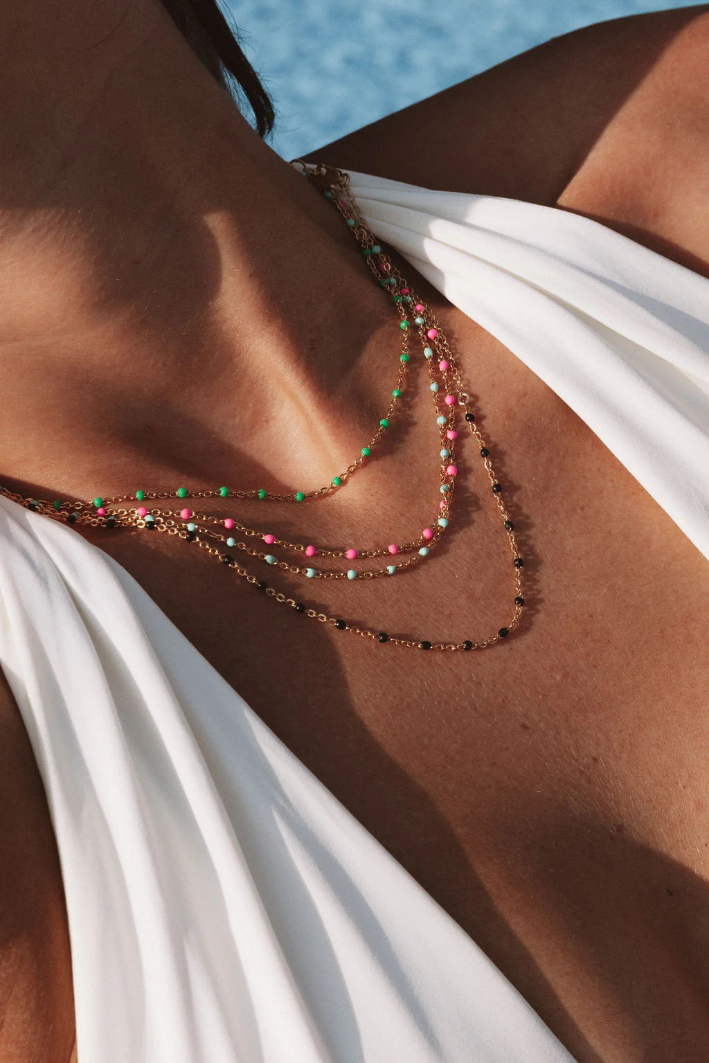 Kaz Necklace | Set & Stones