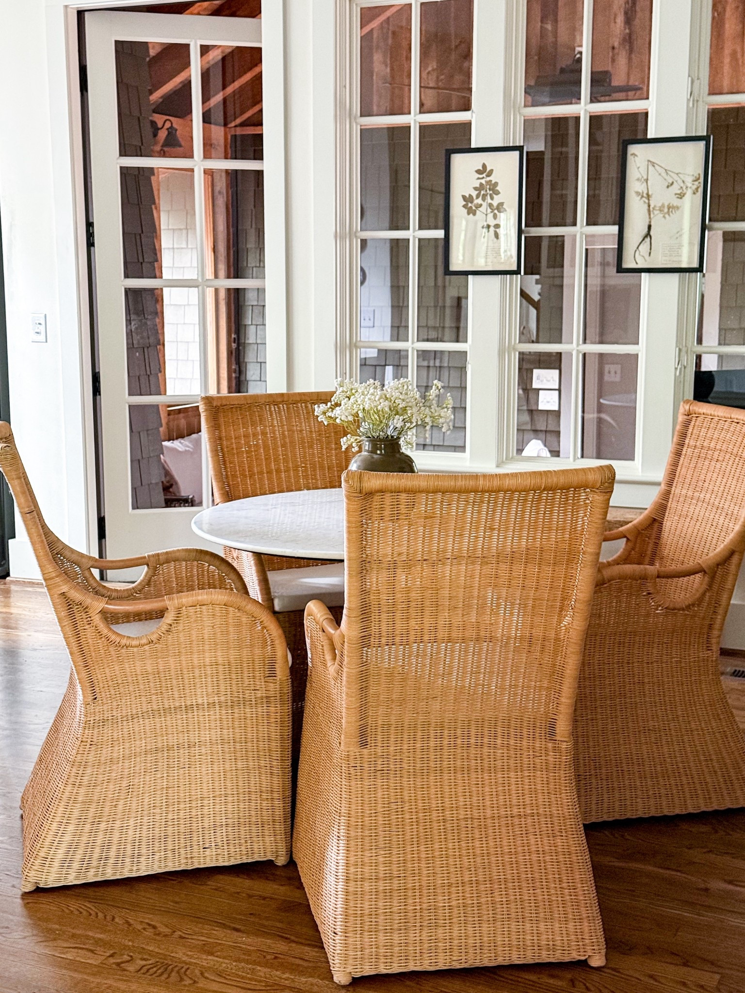 Kitchen dining table and chairs, bistro table, marble bistro table 

#LTKHome