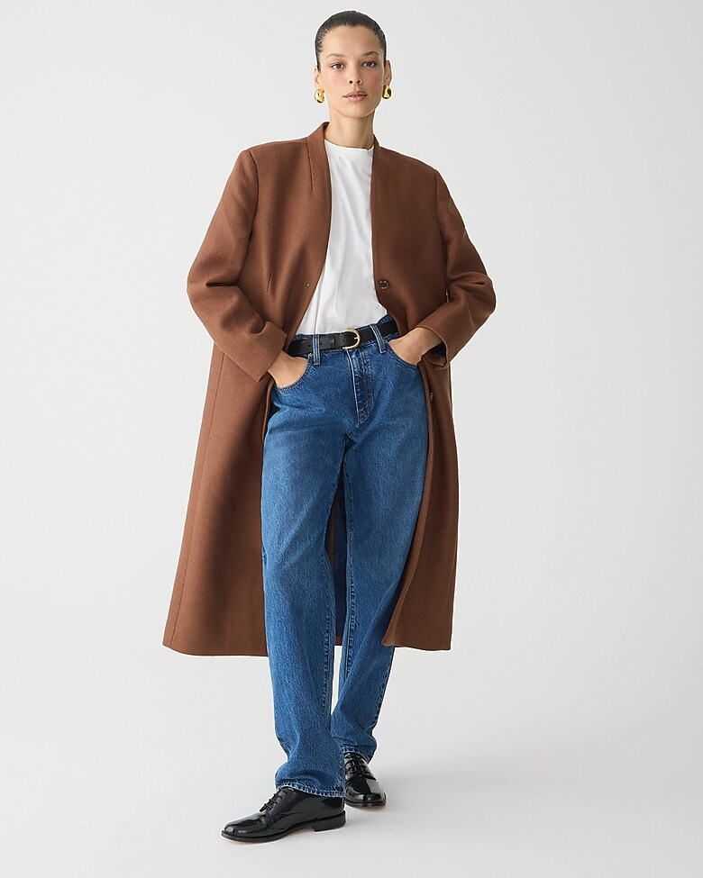 Palais topcoat in Italian melton wool | J. Crew US