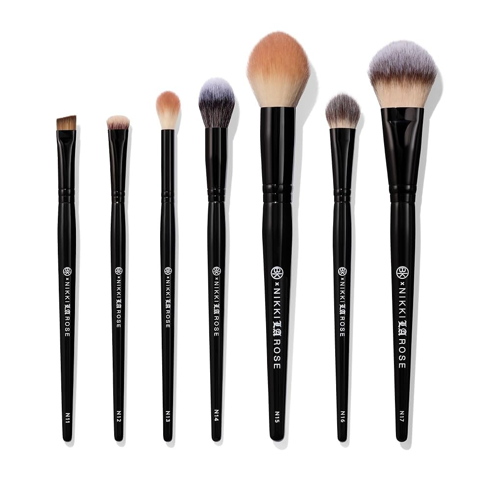 BK BEAUTY - Nikki La Rose Pro Artist Makeup Brush Set (7PC) | Amazon (US)