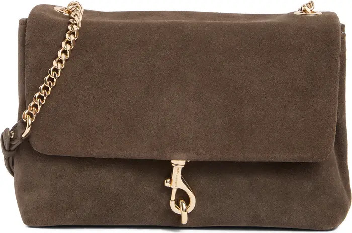 Rebecca Minkoff Edie Suede Flap Shoulder Bag | Nordstromrack | Nordstrom Rack