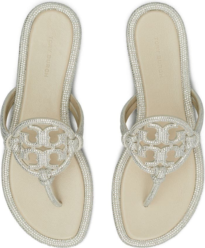 I have several pair of the Tori Burch Miller sandals and love them, but this pave’ version takes them to a new level. 

So beautiful and fun!

The pave’ Miller sandal comes in 5 color options! 

#LTKOver40 #LTKSummerEdit #LTKShoeCrush