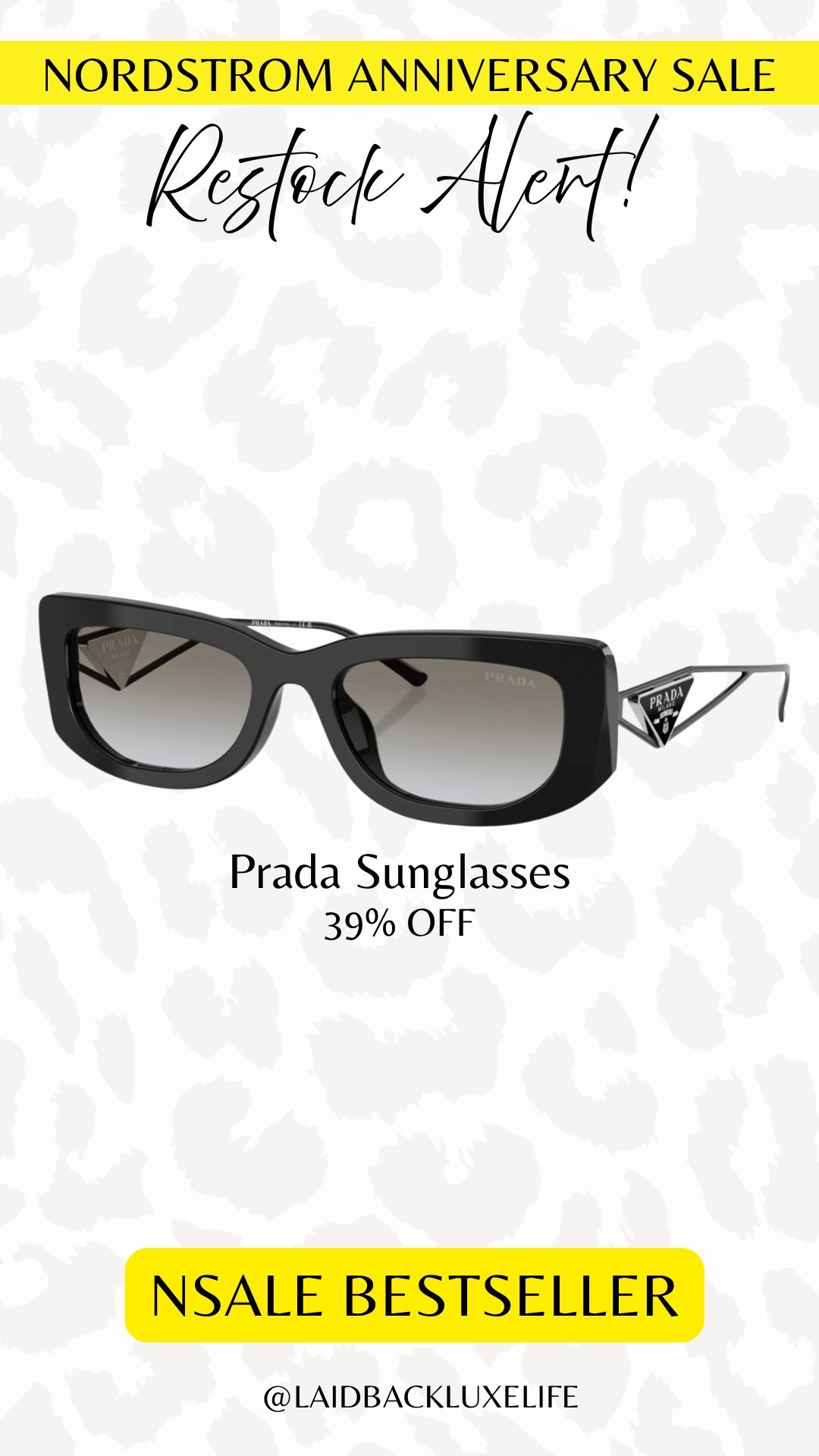 Restock Alert! Nordstrom Anniversary Sale 2026! NSale 2026, Best of Nordstrom Sale, best of NSale, Prada sunglasses, bestseller sunglasses, designer sunglasses @nordstrom  #LaidbackLuxeLife

Hey Beautiful! Feel free to comment on this post if you have any questions! 🫶🏽

Follow me for more fashion finds, beauty faves, lifestyle, home decor, sales and more! So glad you’re here!! XO, Karma

#LTKSaleAlert #LTKootd #LTKOver40