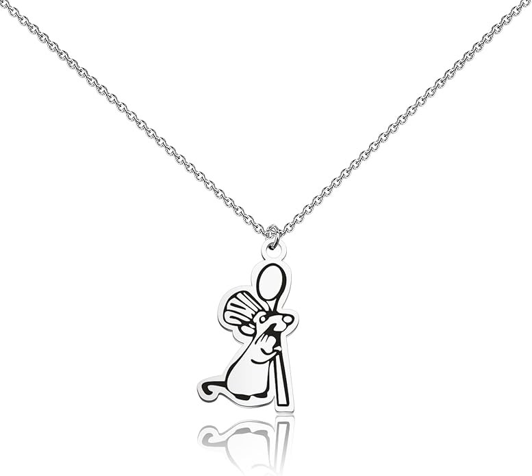 BLEOUK Rat Remmy Movie Necklace Pixar Mouse Lover Gift Remmy Movie Fans Gift Remy Movie Jewelry | Amazon (US)