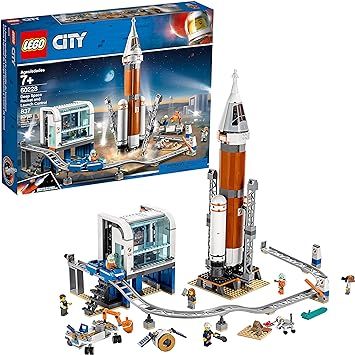 LEGO City Space Deep Space Rocket and Launch Control 60228 Model Rocket Building Kit with Toy Mon... | Amazon (US)
