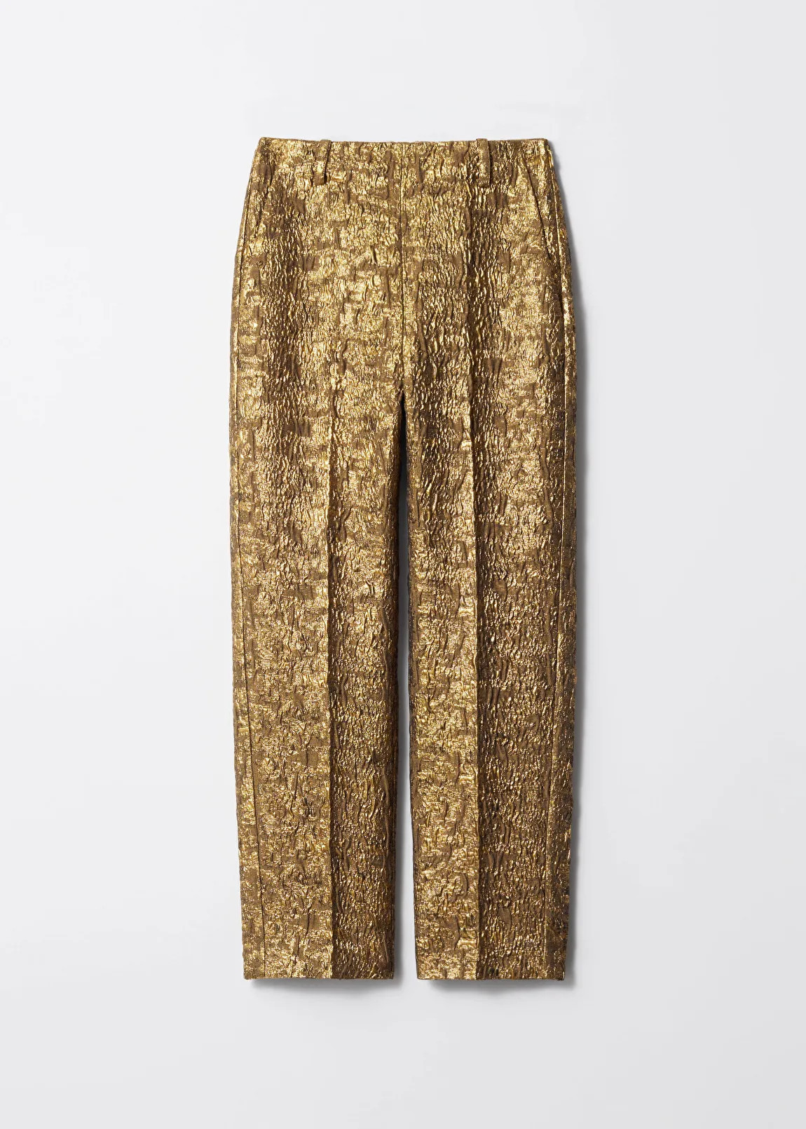 Tapered Metallic Jacquard Trousers | & Other Stories US