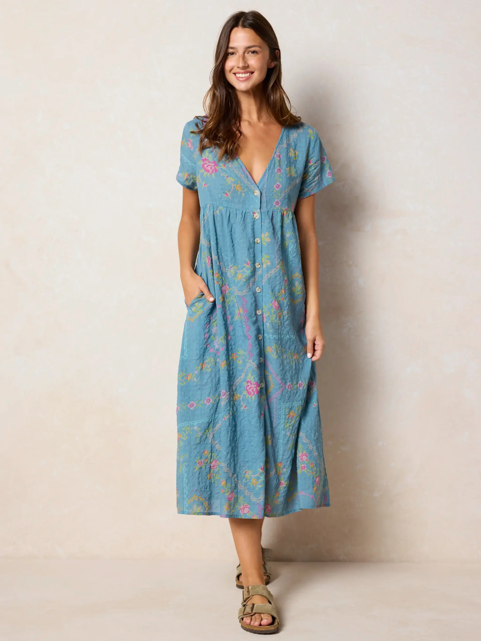 Avery Midi Dress | Natural Life