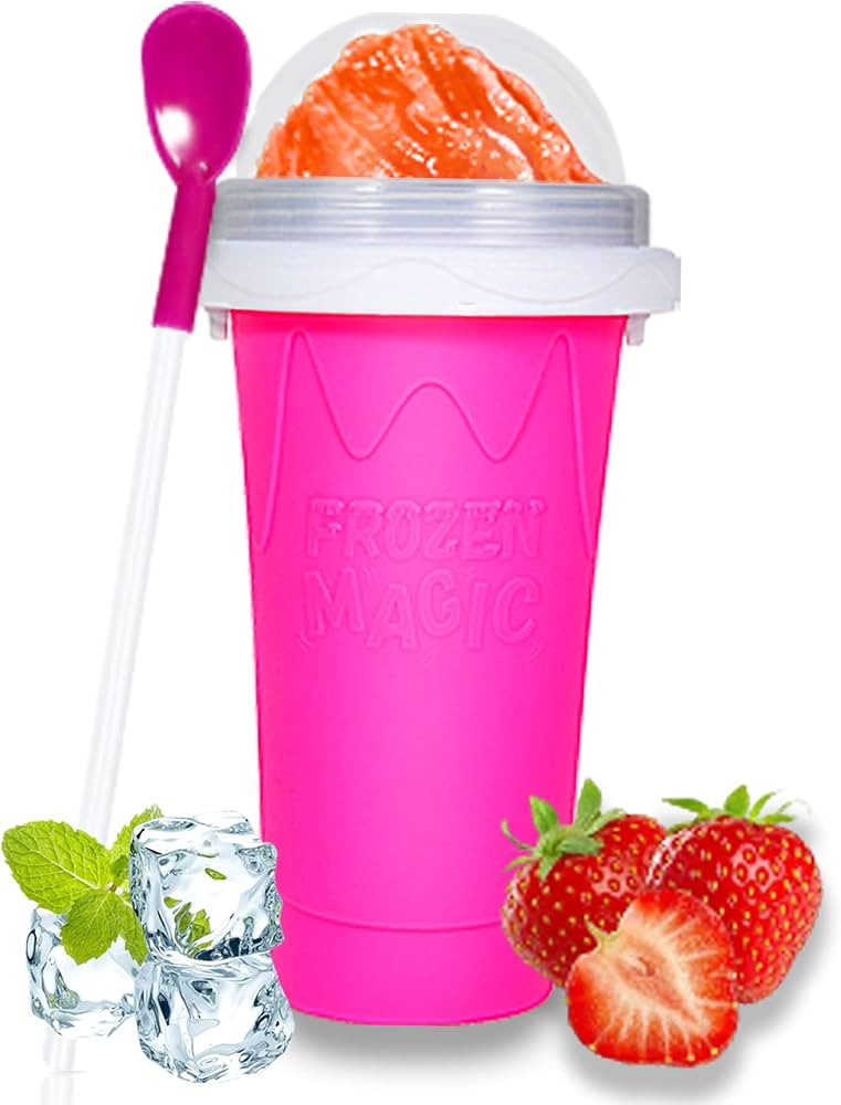 Color Land Slushy Cup DIY Sluhie Maker Cup Pinch Cups TIK TOK Frozen Magic Squeeze Cup Cooling Ma... | Amazon (CA)