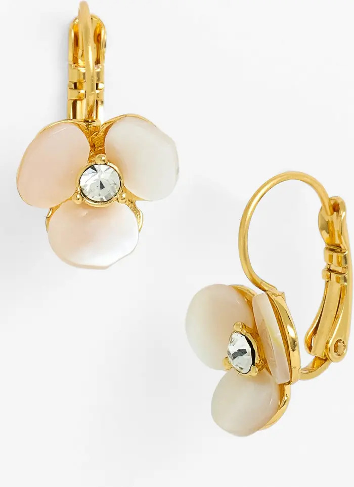 disco pansy drop earrings | Nordstrom