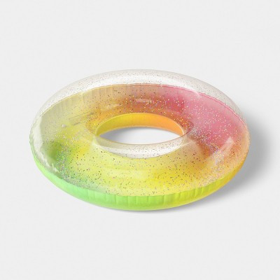 48" Glitter Pool Tube Ombre Inner Tube - Sun Squad™ | Target