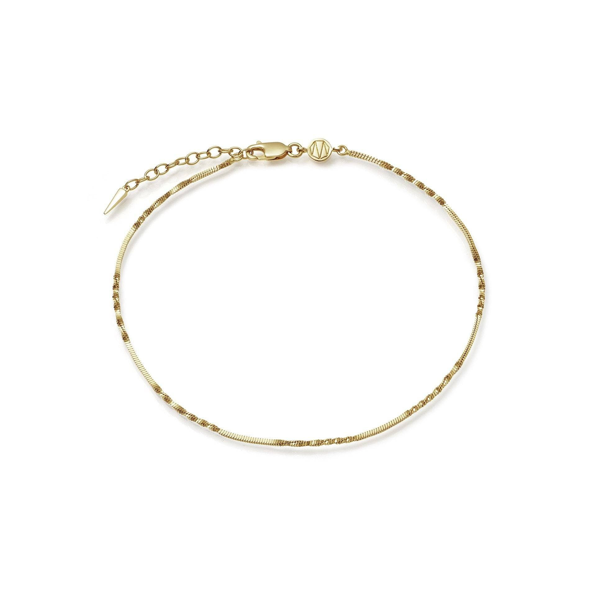 Isa Twisted Chain Anklet | Missoma UK