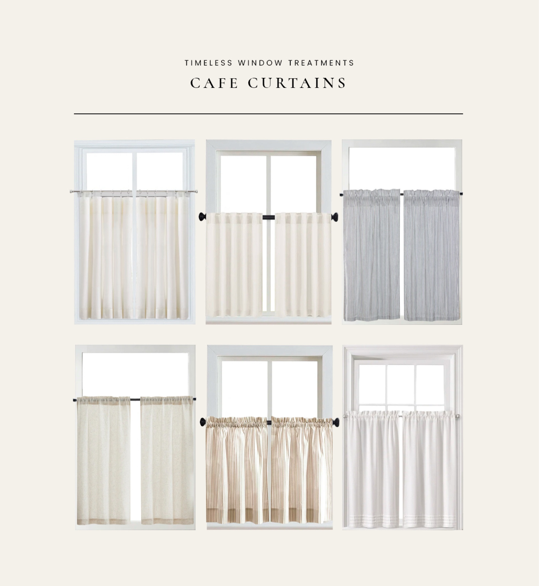 Designer recommendations… timeless cafe curtains from @wayfair . #wayfair #wayfairpartner 

#LTKHome