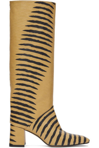 Miista - Yellow Finola Boots | SSENSE