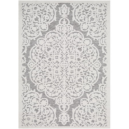 My Texas House Dahlia 5'1" x 7'3" Natural Floral Area Rug | Walmart (US)
