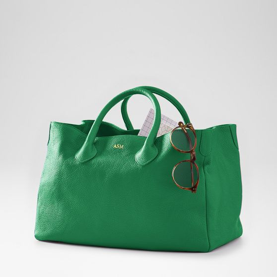 Elisabetta Slouch Leather Handbag | Mark and Graham
