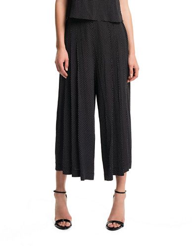 1 State Dainty Dot Culottes-BLACK-6 | The Bay (CA)