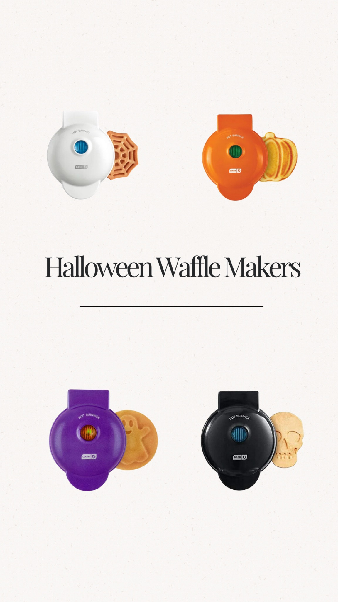Halloween waffle makers 

#LTKHome #LTKKids #LTKFamily