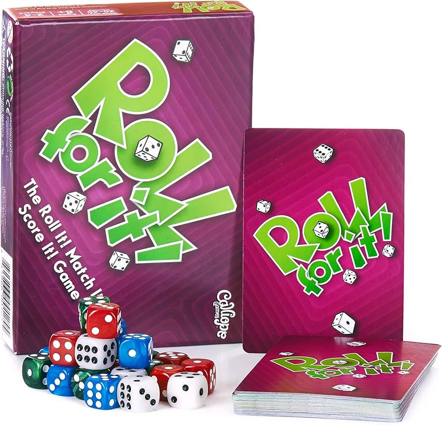 Calliope Roll for It! – Fast Dice Rolling Game of Luck & Strategy for 2–4 Players Ages 8+ | Q... | Amazon (US)
