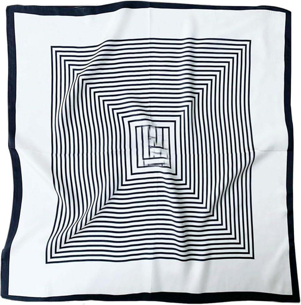 Head Scarf For Women Hair Bandana 35" Large Square Satin Wrap Sleeping Neck Silk Satin Hair Scarv... | Amazon (US)