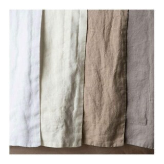 Calme Silk Lilen Flex Sheet Set (Off-White - Queen - Silk) | Bed Bath & Beyond