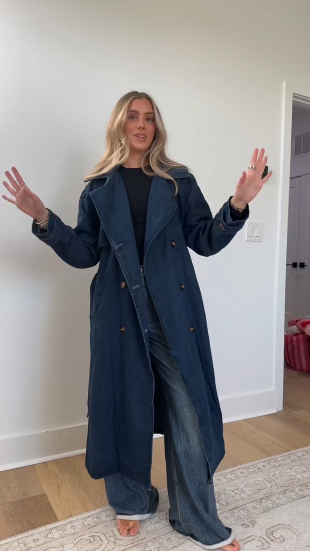 Amazon size small Fazortev Women's Long Double Breasted Denim Jacket Oversized Button Down Maxi Jean Coat Classic Lapel 

#freepeople #lookforless #affordablefashion #budgetfriendly #budgetfashion #freepeopleinspired #freepeopledupes #amazon #amzonfinds #amazonmusthaves #amazonvirtualtryon #amazonfavorites #amazonfashion #founditonamazon #founditonamazonfashion amazon haul, amazon clothing haul, affordable fashion, clothing haul, fall clothing haul, fall fashion, fall trends, winter clothing haul, amazon fashion, amazon finds, amazon fashion 2026. 

#LTKSaleAlert #LTKootd #LTKSeasonal