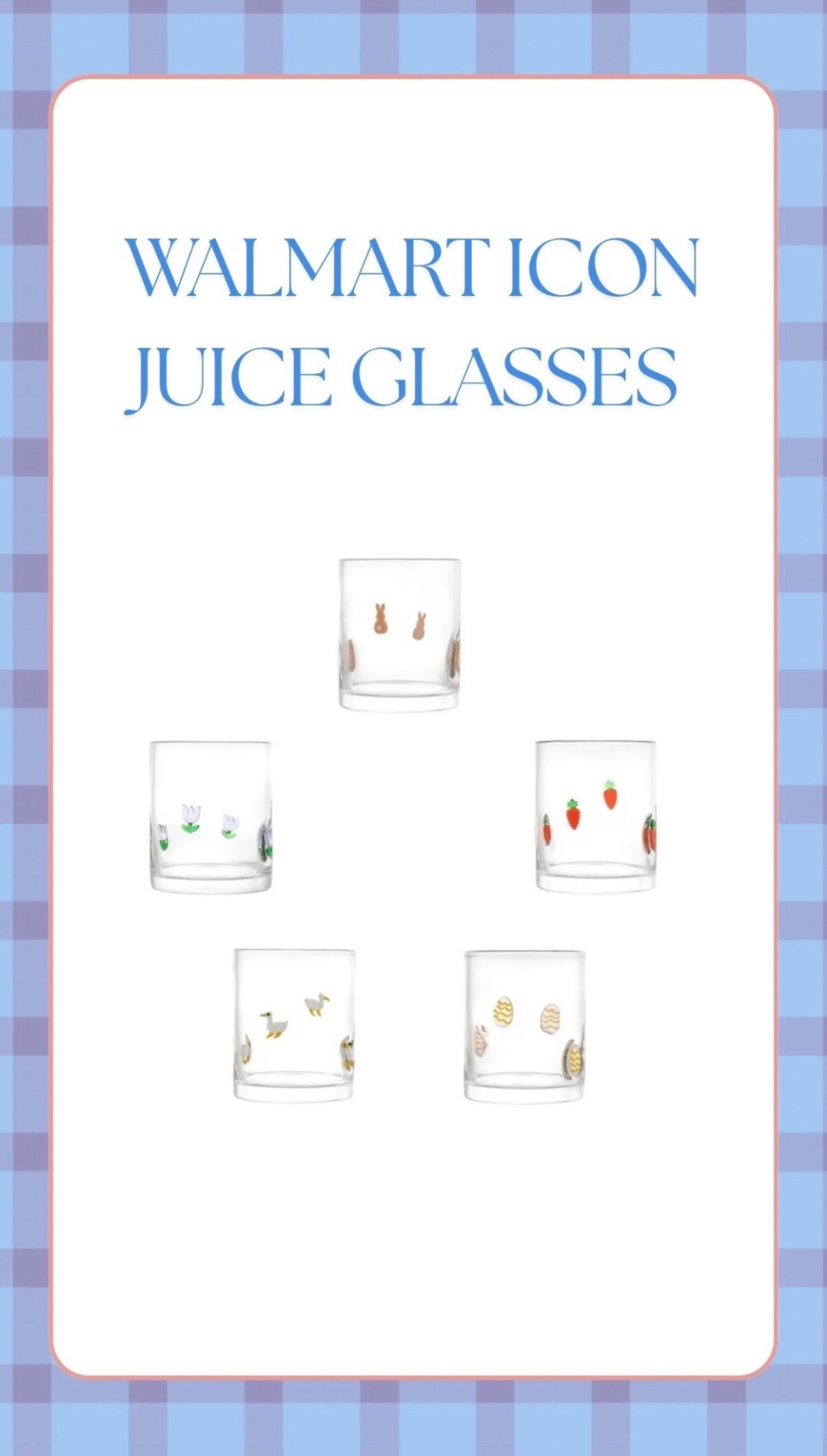 Stylish and functional – these Walmart Icon juice glasses are a must-have for your kitchen and dining collection. 🍊🥤 #KitchenInspo #HomeStyle #DrinkwareLover

#LTKSeasonal #LTKHome