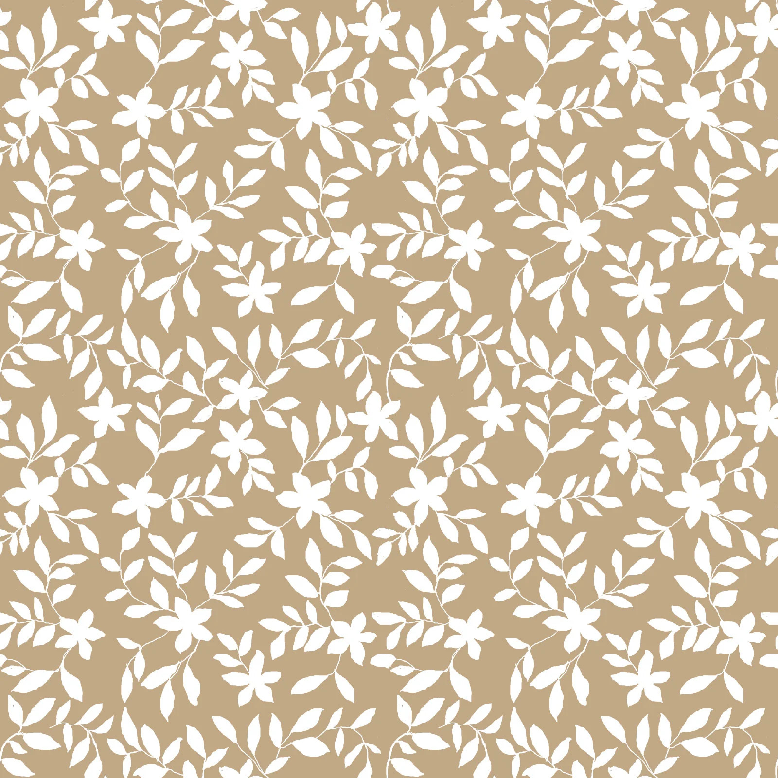 Jo Floral Fabric in Camel | Brooke and Lou
