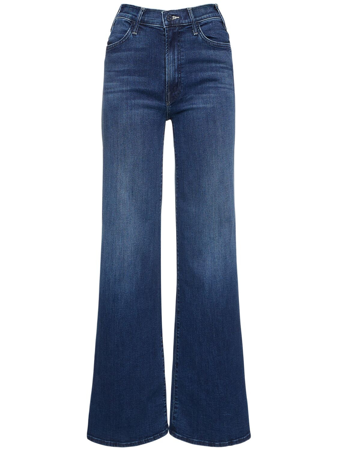 The Hustler Roller Sneak High Rise Jeans | Luisaviaroma