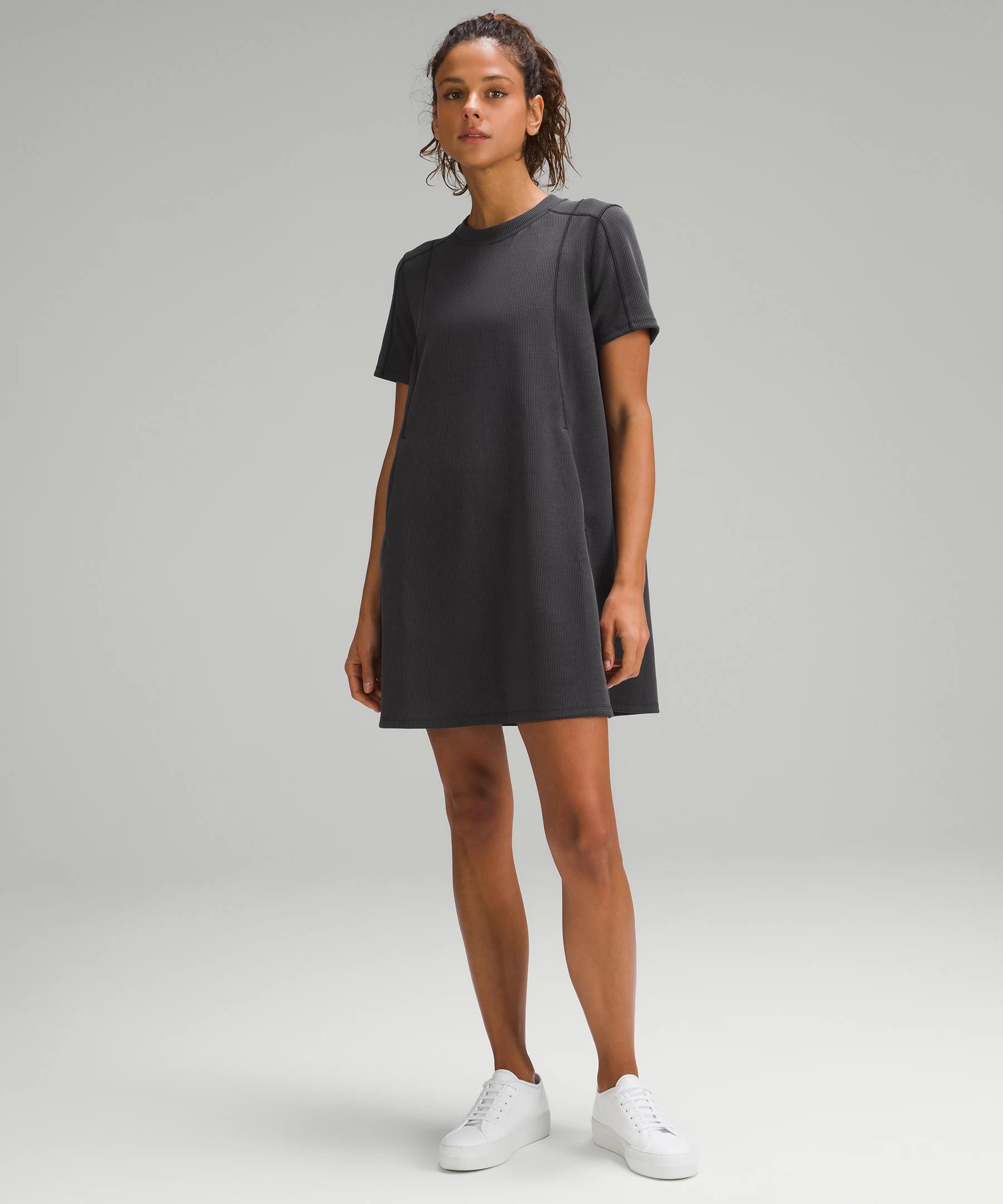 Ribbed Softstreme T-Shirt Dress | Lululemon (US)