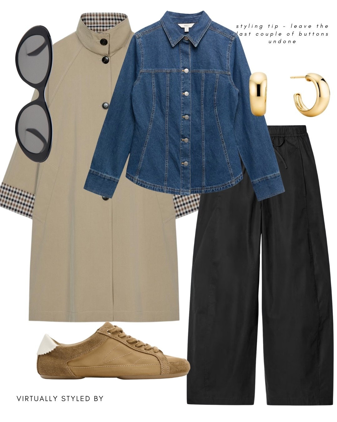 Ways to wear cotton barrel leg trousers for spring 

#LTKeurope #LTKspring #LTKuk