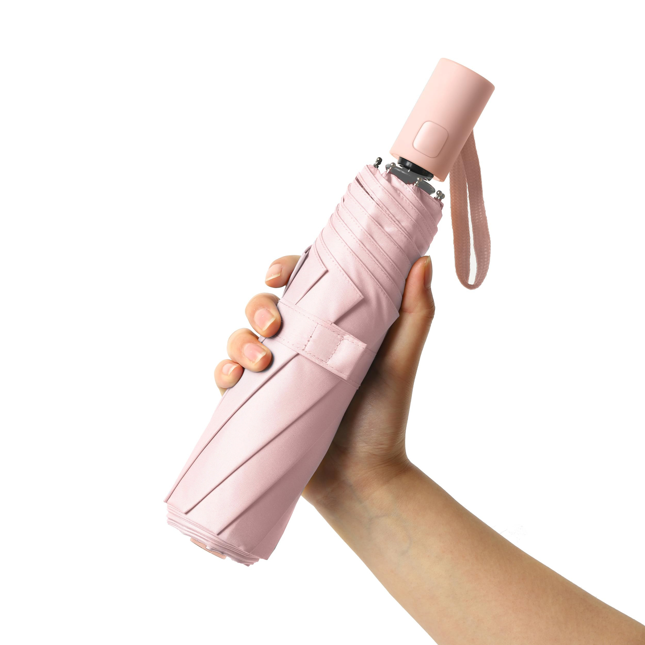 BAODINI UPF 50+ Travel Compact Umbrella for Rain and Sun Windproof Small uv Protection Umbrella | Amazon (US)