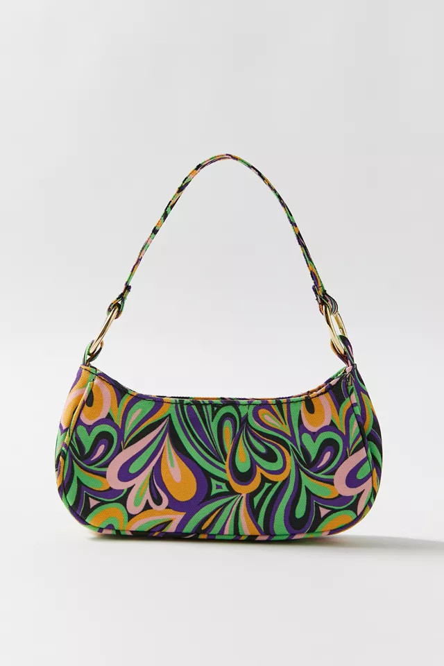 ‘70s Printed Baguette Bag | Urban Outfitters (US and RoW)