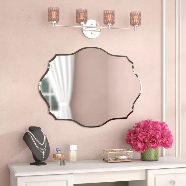 Mccroy Glam Frameless Wall Mirror | Wayfair North America