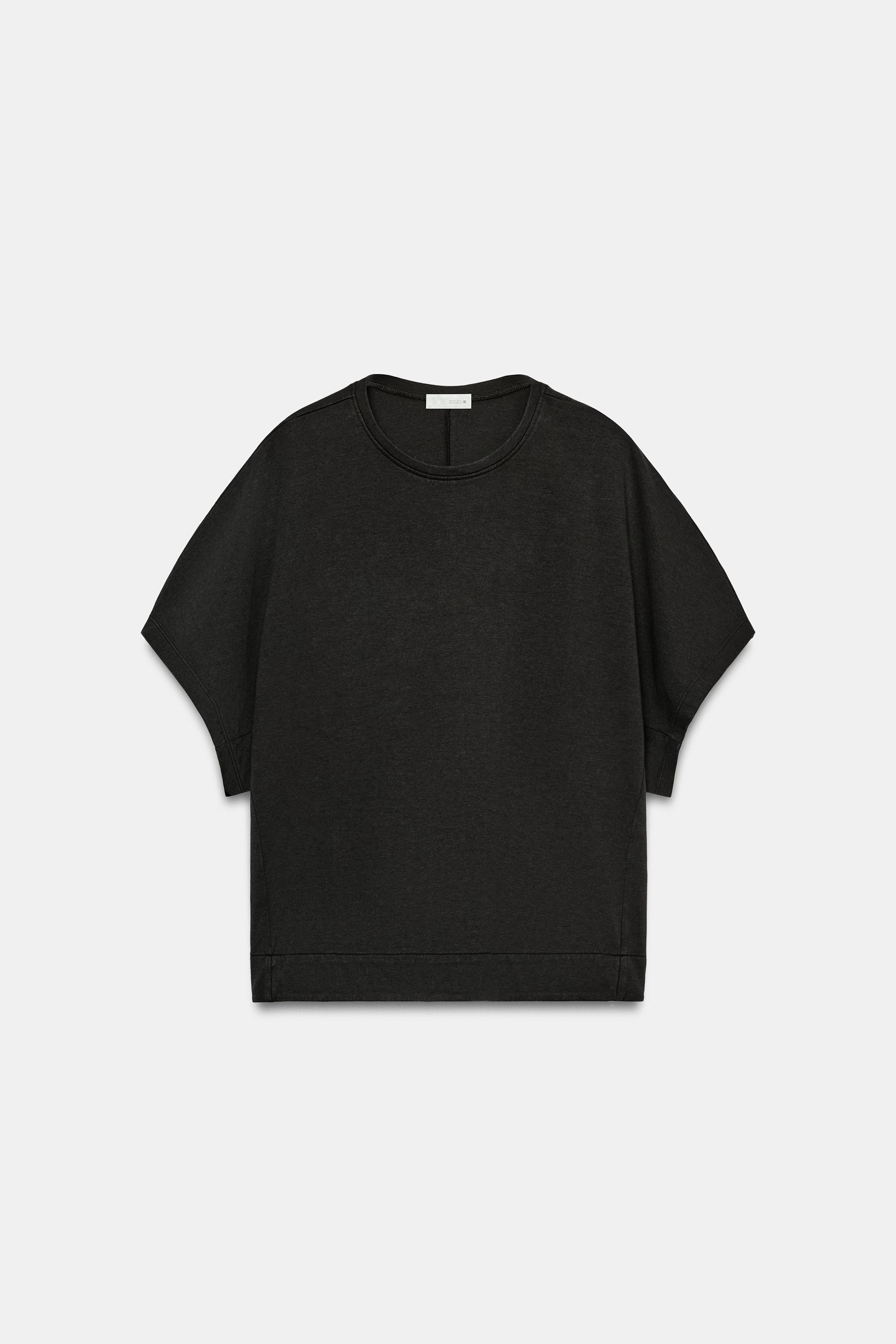INTERLOCK LAYER T-SHIRT | Zara UK