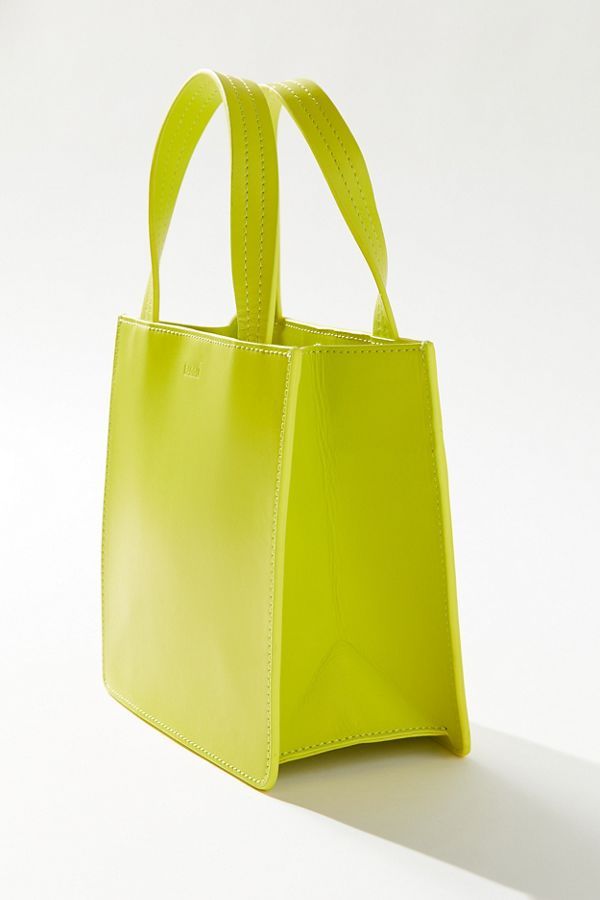 BAGGU Small Leather Retail Tote Bag | Urban Outfitters (US and RoW)
