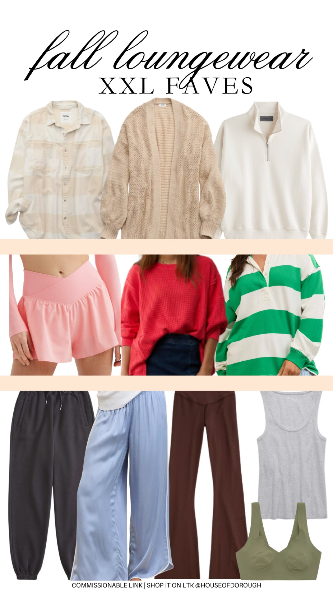 Fall Loungewear XXL Faves!


Aerie finds, aerie favorites, loungewear, plus size, early fall outfits, aerie faves, fall loungewear

#LTKPlusSize #LTKSeasonal