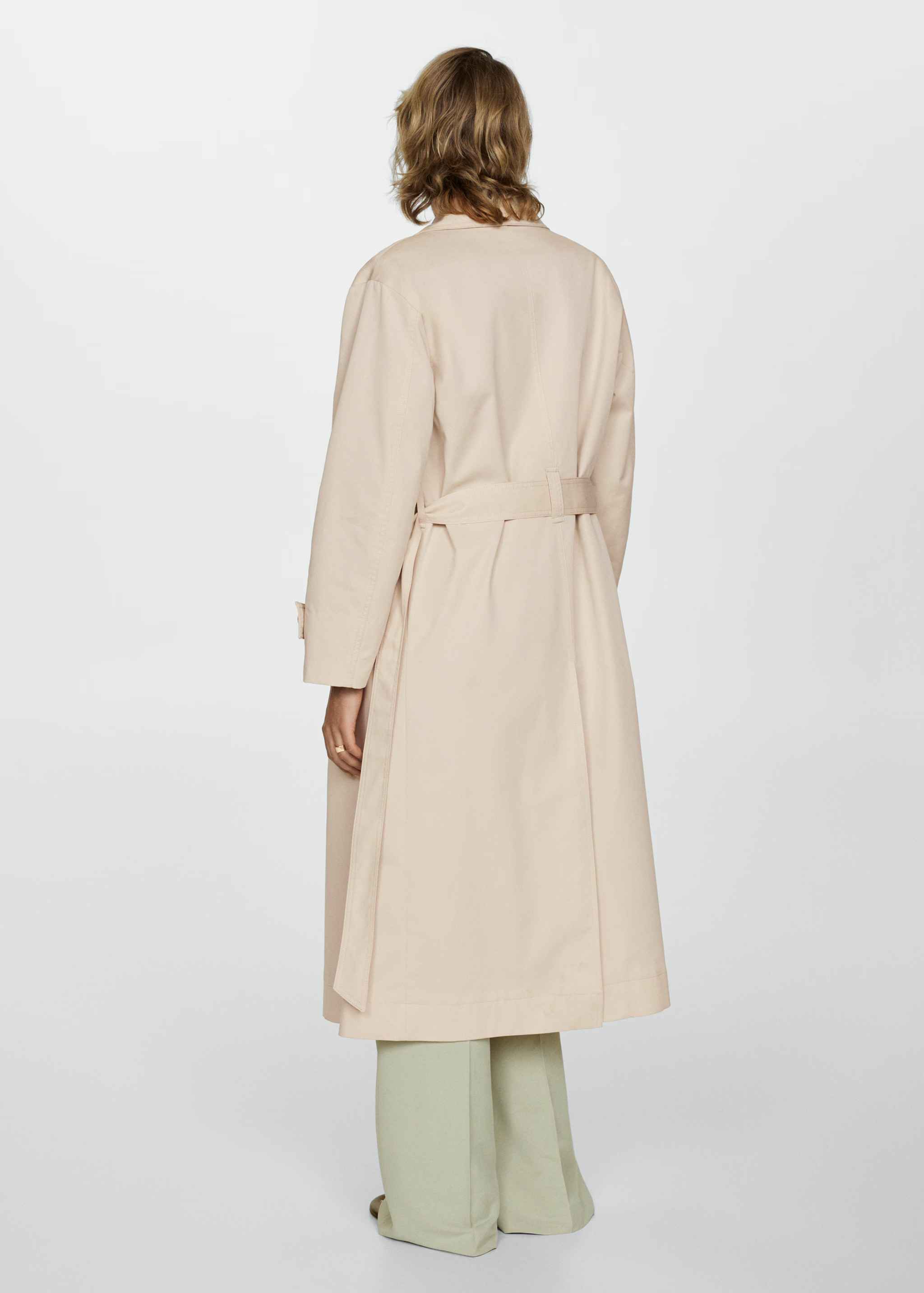 Double-breasted trench coat | Mango (US/MX/AU)