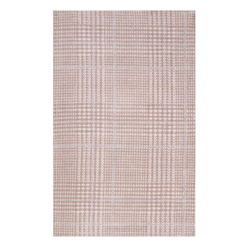 Kaja Machine Braided Ivory/Cameo/Rose Indoor/Outdoor Rug | Wayfair North America