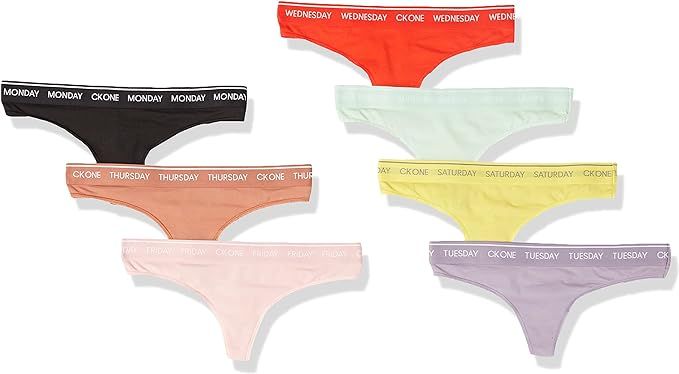 Calvin Klein Women's Ck One Cotton Thong Panty | Amazon (US)