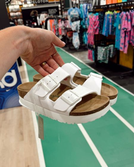my latest summer shoe crush 🤍👡

#sandals #sandal #summer #shoes #dickssportinggoods #shopping #shoefind #birkenstocks #briks #slipon 

#LTKSeasonal #LTKStyleTip #LTKShoeCrush